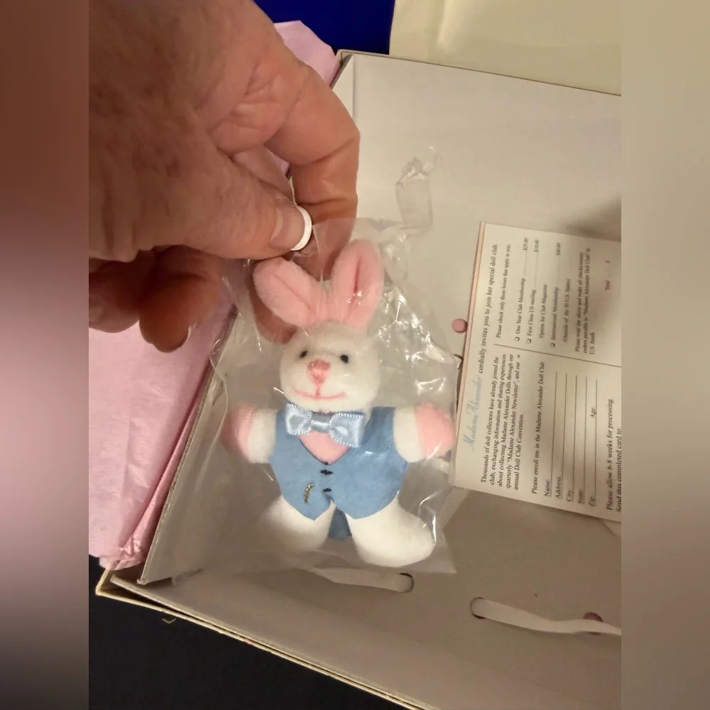 Madame Alexander 8" Doll Alice in Wonderland 30665 Tag/ White Rabbit MIB - Picture 3 of 15